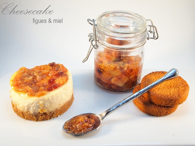 Cheesecake figues & miel