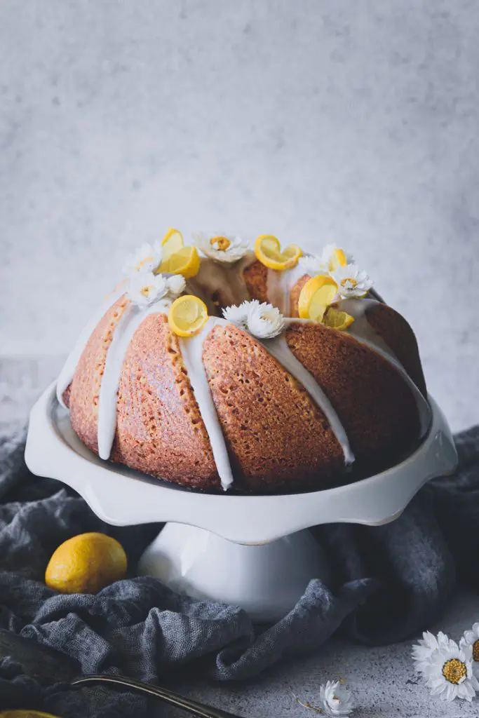 cake moelleux au citron & beurre noisette - confitbanane