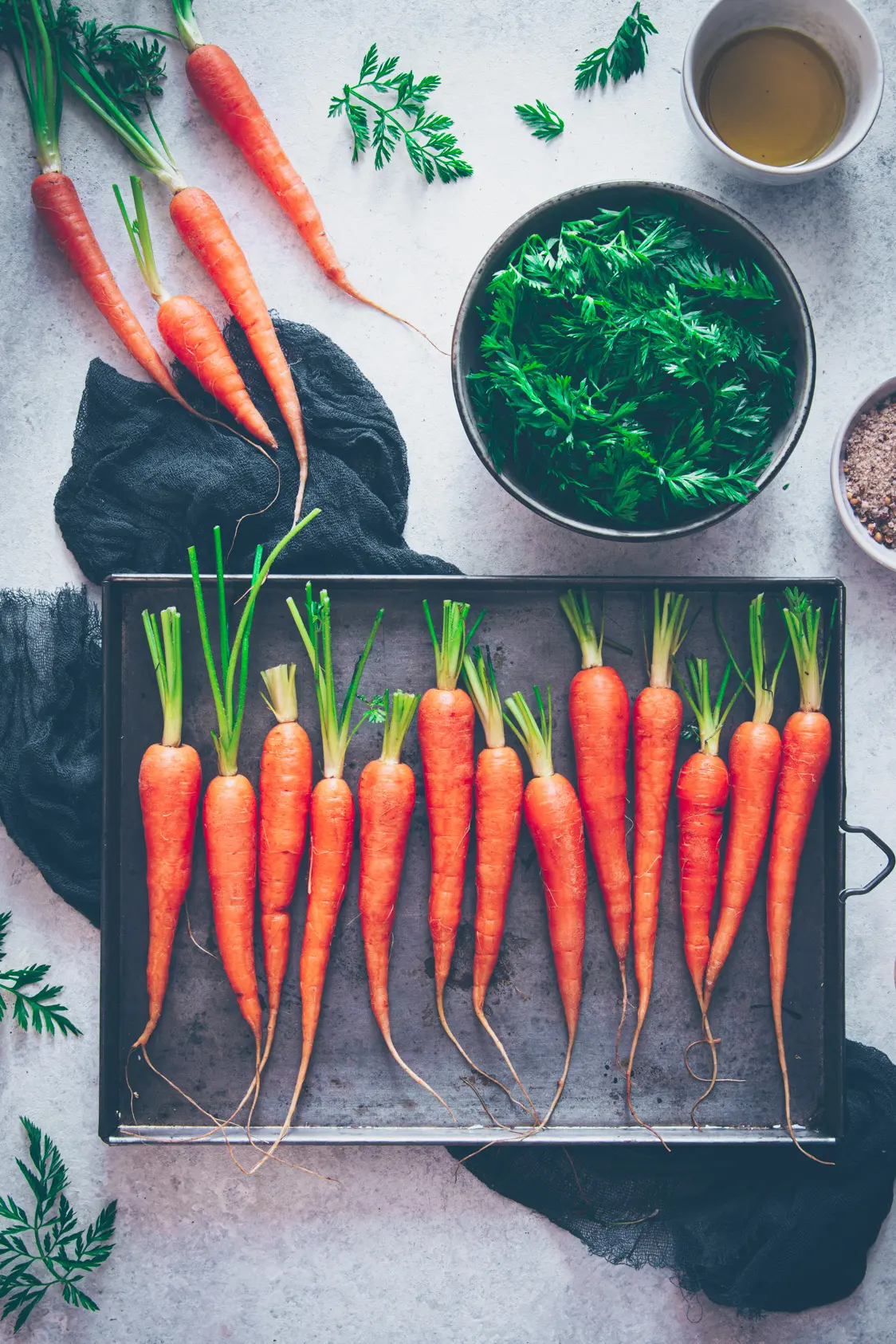 recette pour cuisiner les fanes de carotte - confitbanane
