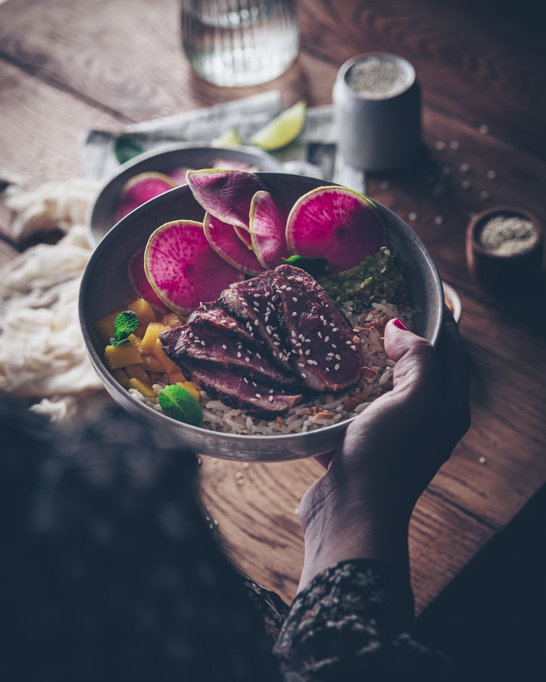 photo culinaire poke bowl