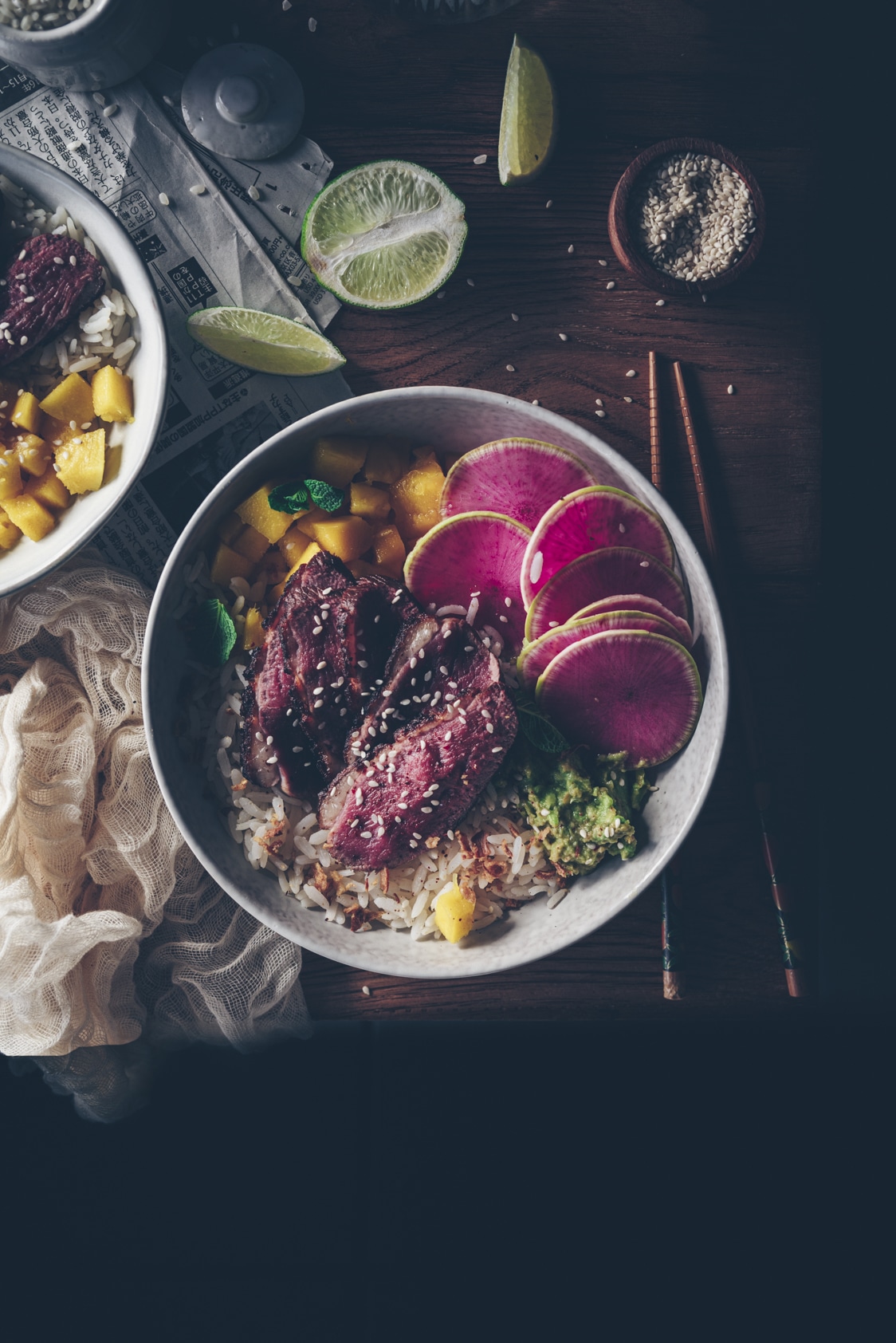 un poke bowl entre asie & sud ouest